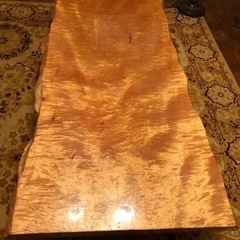 座卓　天然木一枚板
