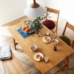 knot antiques ノットアンティークス ブリックダイニングセット