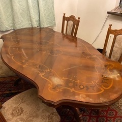 値下げ！ダイニングテーブル ヨーロッパ家具