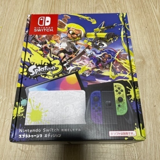 新品未開封 switch 有機ELモデルスプラトゥーン3エディション ...