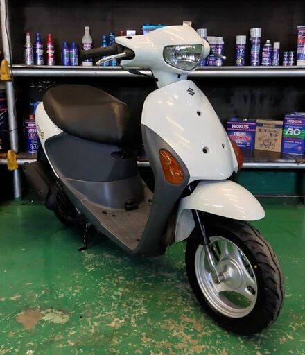 ホンダディオ白整備済み みなぎり
