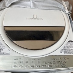 TOSHIBA 洗濯機　6kg(取り引き中)