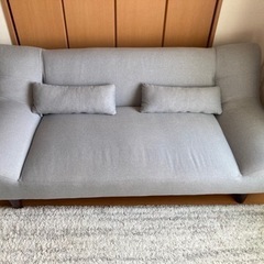 LOWYA  美品 ロータイプ  2人掛け ソファ 