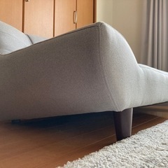 LOWYA  美品 ロータイプ  2人掛け ソファ 