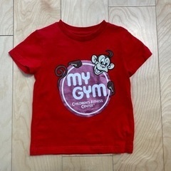 MY GYM マイジムTシャツ 100cm レッド