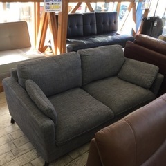 【✨ワイド❗️カバー取り外しOK❗️お掃除しやすい❗️✨】定価¥49,800 2Pソファ