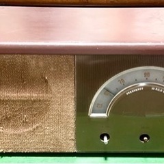 木製家具調箱型真空管ラジオ「コロンビアR-623 六球ラジオ」