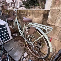 【ネット決済】【ご成約済】ギア付き自転車