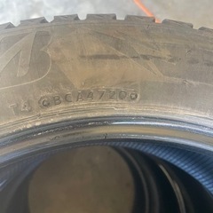 ブリジストン  スタッドレス　4本セット　225/55-19 バリ山