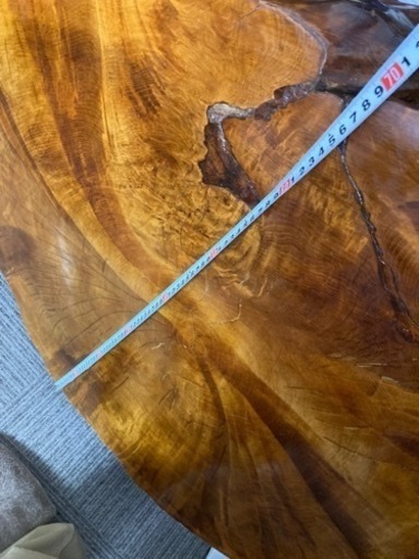 1枚物の木のテーブル 座卓 伝統工芸