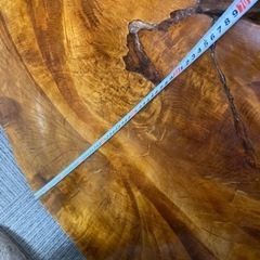 1枚物の木のテーブル 座卓 伝統工芸 