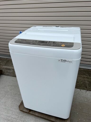 パナソニック　洗濯機　NA-F50B12　2019年製　中古品