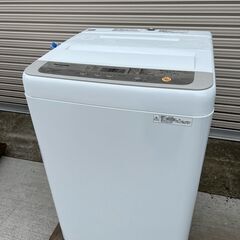 【ネット決済・配送可】パナソニック　洗濯機　NA-F50B12　...