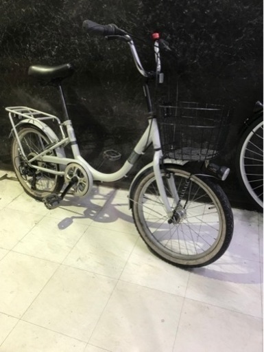 商談中20インチ　ギア\u0026オートライト付き自転車