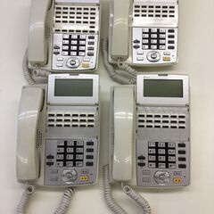 NTT　ネットコミュニティシステム　電話機4台　主装置1台