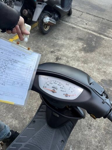 実働 HONDA ライブディオZX 136㎞ リアタイヤ新品 プラグ・バッテリー