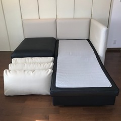 2way ソファベッド IKEA イケア VALLENTUNA/...