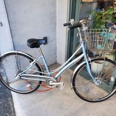C660 限定特価 整備済み☆ブリヂストン ロココ☆ 中古自転車 【ブルー