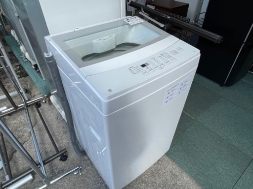【リサイクルサービス八光　安心の3か月保証　配達・設置OK】ニトリ　6kg全自動洗濯機(NTR60 ホワイト)