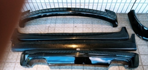 ak12マーチ 後期型 エアロ マフラー インパルウイング セット