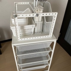 【お譲り先決定】IKEA 収納コンビネーションボックス（取りに来...