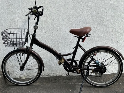 折りたたみ自転車　レトロパーツ