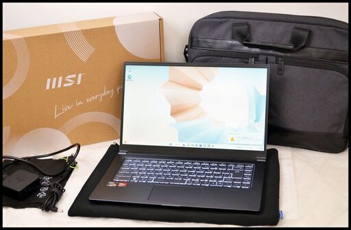 中古 MSI 15.6型 PC Modern-15-A5M-259JP (AMD Ryzen 7 5700U) 16GB/SSD512GB Windows 11 Home ノートパソコン