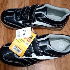 紳士カジュアル安全靴（樹脂先芯・コーナン製・新品未使用）