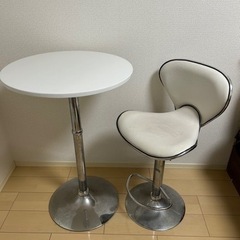 テーブル、椅子(お譲り先決定)