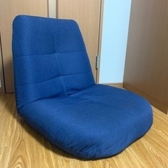 座椅子（1人用/ブルー）