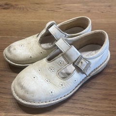 クラークス　kids 革の靴