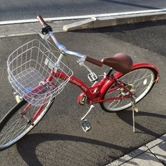 女の子用中古自転車整備済