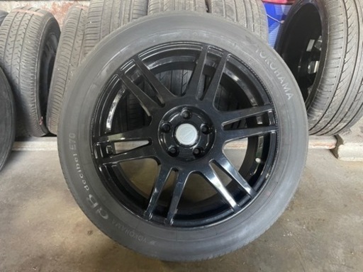 225/55R18 ホイールタイヤ　4本セット