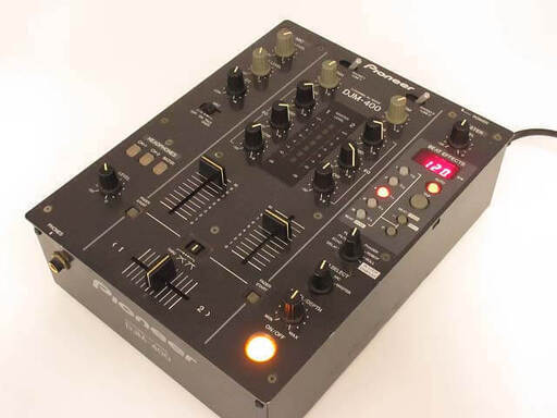 Technics DJミキサー ss4613 パイオニア DJ用ミキサー DJM-400 ブラック 2ch pioneer
