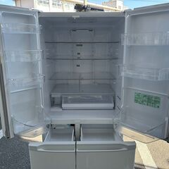 ▽値下げ▽6ドア冷蔵庫 日立 R-F51M2 505L 2018年製 冷蔵庫 れいぞう