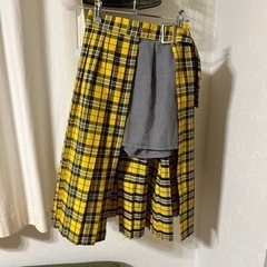 ピンクラテ　XS 150サイズ　スカート　子供服　女の子