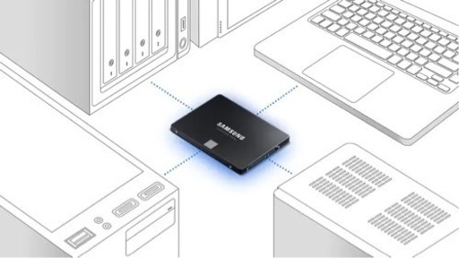 ポイント5倍 SAMSUNG 内蔵SSD 870 EVO [2.5インチ /500GB] MZ-77E500B ...