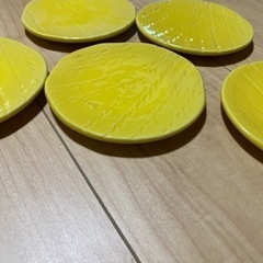 決まりました☆黄色い小皿　フェリシモ