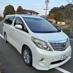 【ネット決済】アルファード　2.4S 車検付　アルパインBIG-...