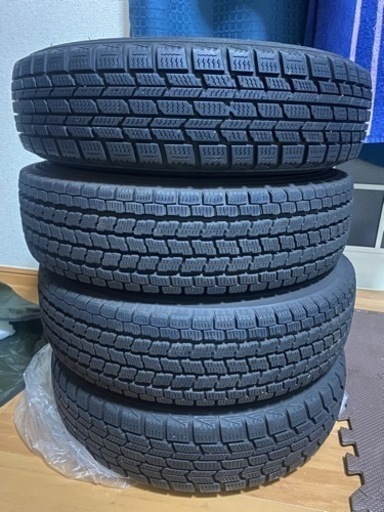 145/80R12 YOKOHAMA ice guard スタッドレスホイール4本