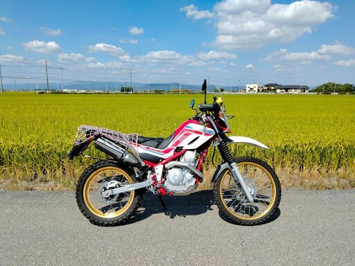 【絶版車・ワンオーナー】ヤマハ【セロー】ファイナルエディション（赤）250ccバイク