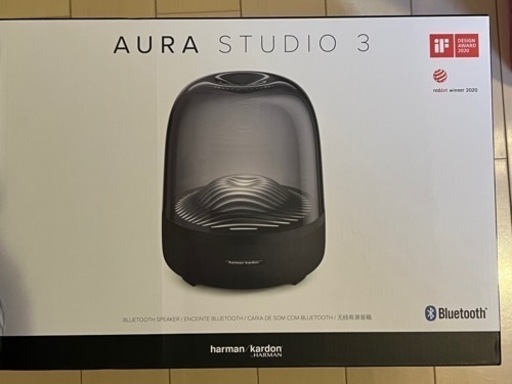 Harman Kardon AURA STUDIO 3   ハーマンカードン Bluetoothスピーカー　ブラック