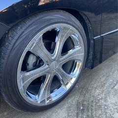 希少オフセット Lowenhart LD6-LX レーベンハート 20インチ 9J+31 9J+14 PCD114.3 5穴 245/40R20 4本クラウン