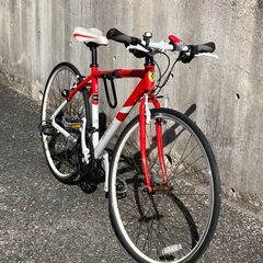 Ferrari フェラーリ クロスバイク レッド 700c 21段変速