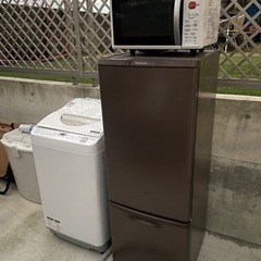 冷蔵庫、洗濯機　２０１７年　オープンレンジはサービス