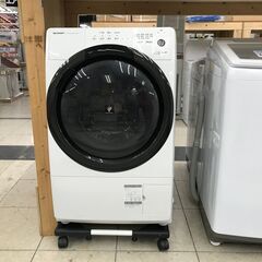 【引取限定】シャープ　ES-S7E-WR　ドラム式洗濯機　202...