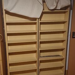 文庫本専用の本棚 ２個セット