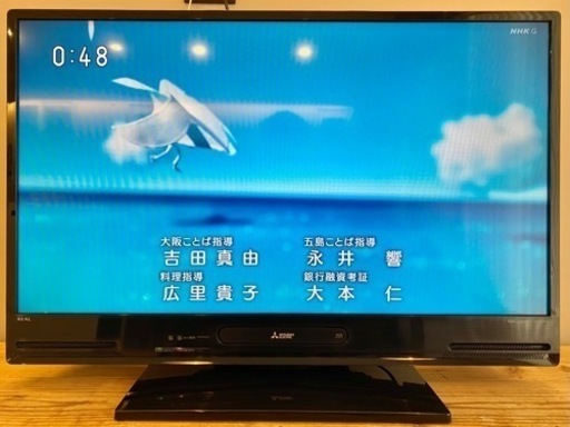 40型 ブルーレイレコーダー 内蔵 三菱 LCD-A40BHR9 液晶 TV - テレビ