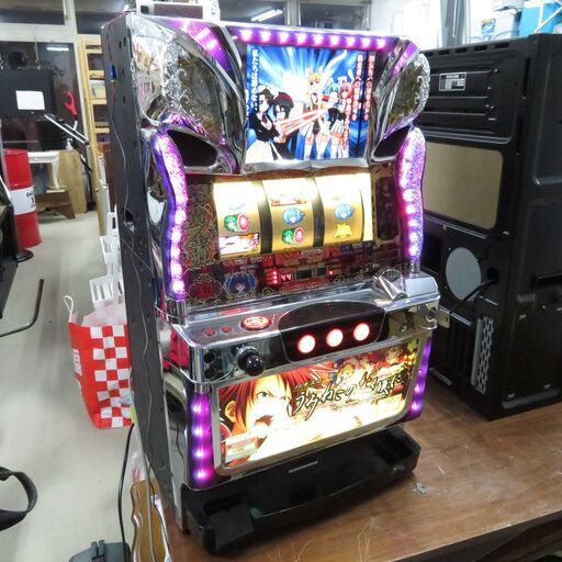 パチスロ実機 うみねこのなく頃に コイン不用機 ボリューム調整付き スロット機│江別市のリサイクルショップドロップ