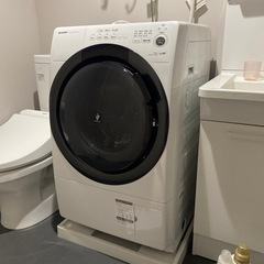 【ネット決済】【取引中】シャープ ドラム式洗濯機 2021年製 ...